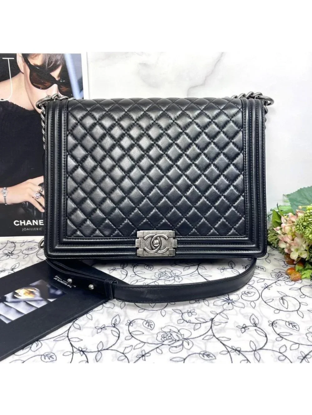 Chanel Boy Quilted 30